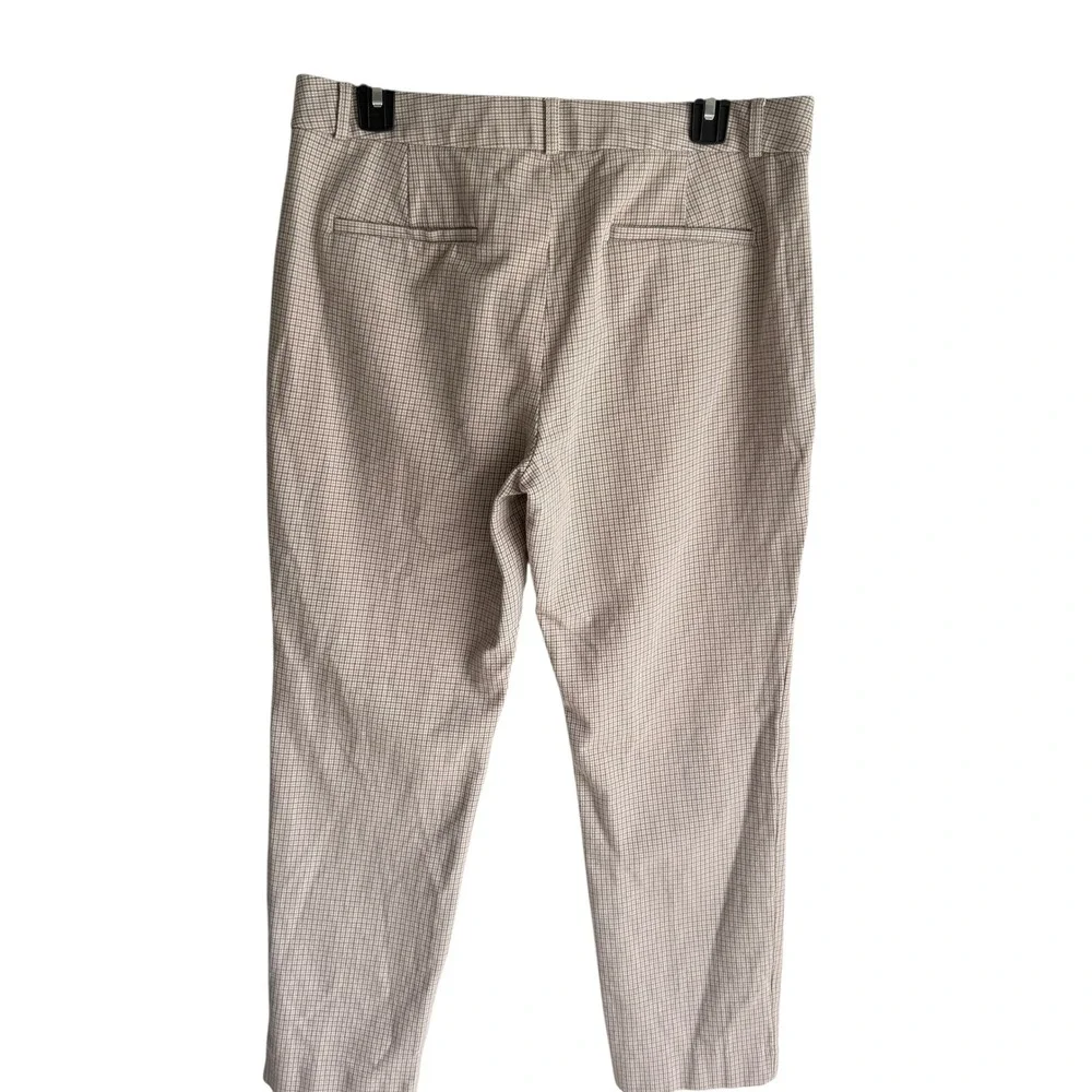 BANANA REPUBLIC Tan Square 'Sloan' Ladies‎ Ankle Length Pants, 10